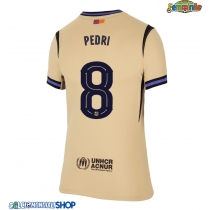 Maglie da calcio Barcelona Pedri Gonzalez #8 Seconda Maglia Femminile 2025-26 Manica Corta